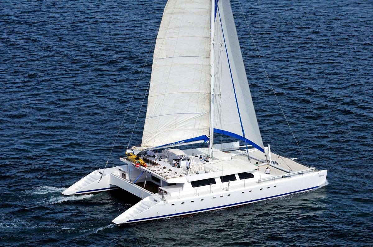 The EcoCat in Cabo San Lucas
