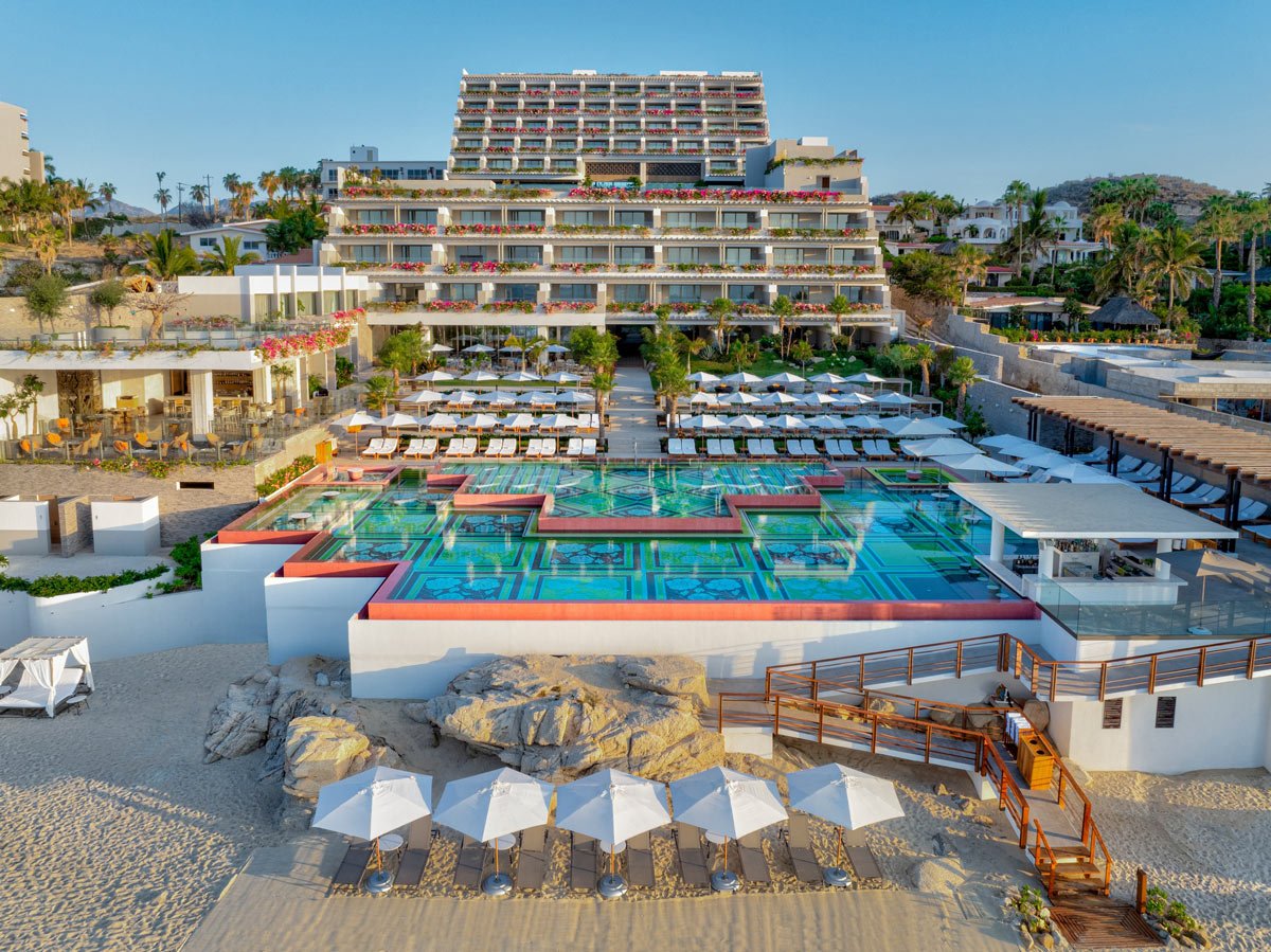 Grand Velas Boutique Los Cabos pool and beach