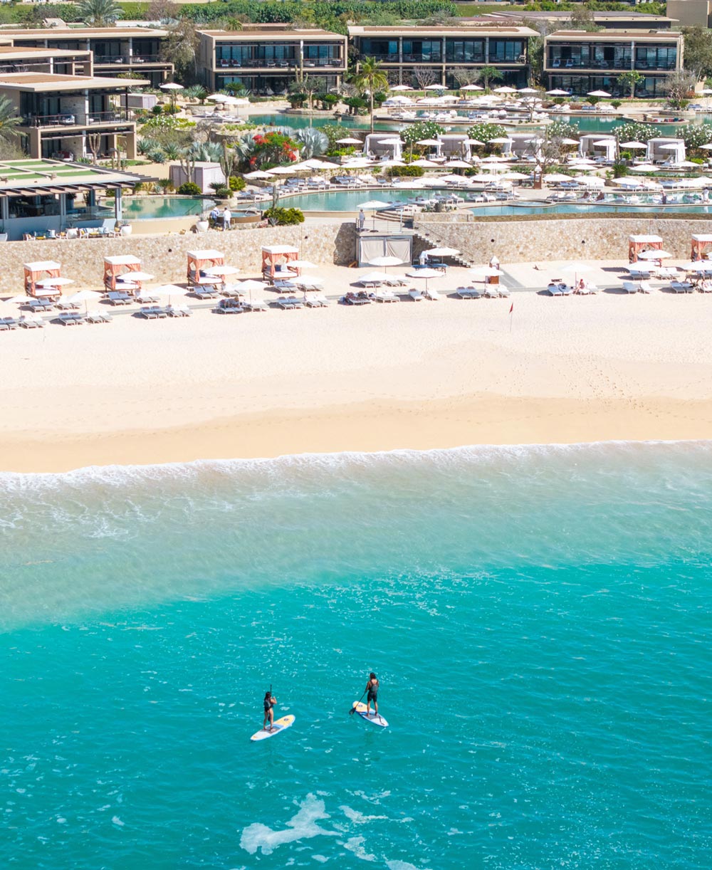 Paddleboarders go SUP at Santa Maria Bay