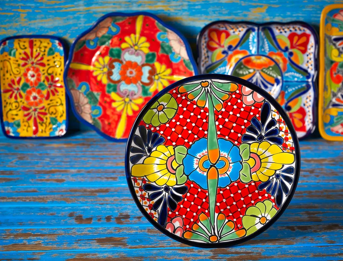 Talavera pottery for sale in Cabo San Lucas