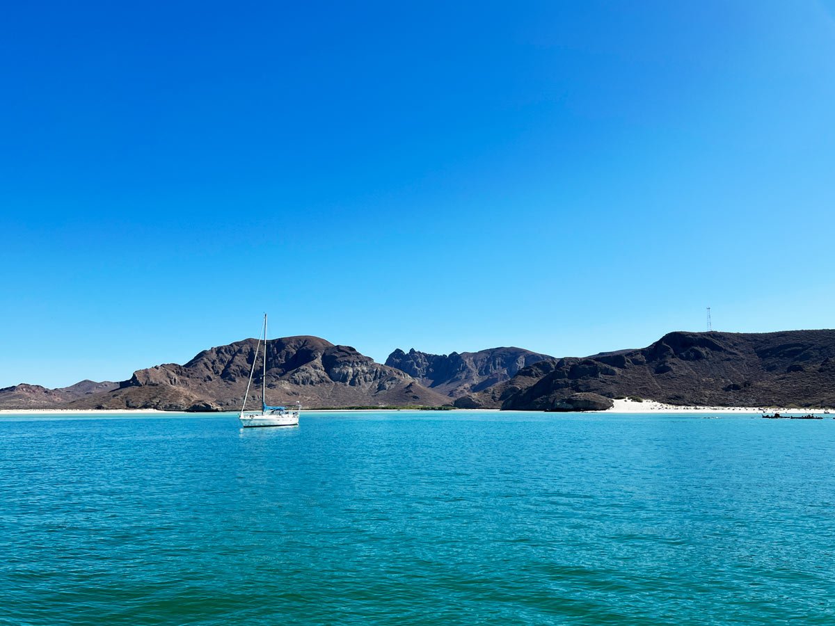 Turquoise water and white sand beaches of Balandra Bay