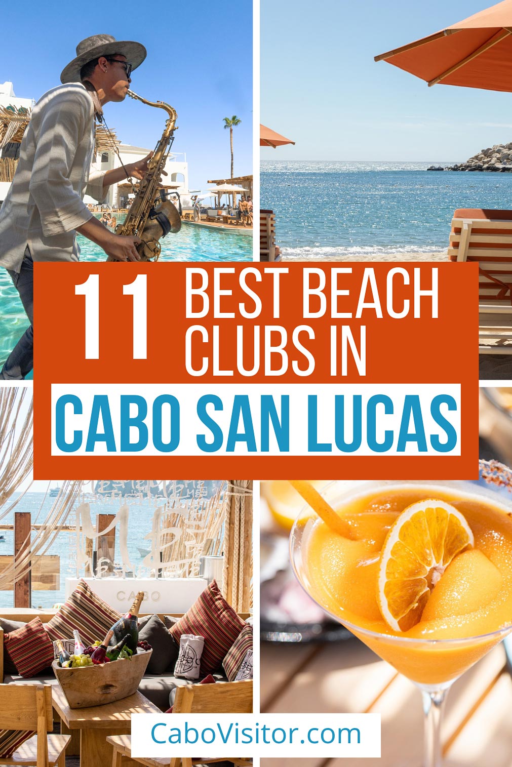 Best beach clubs in Cabo San Lucas