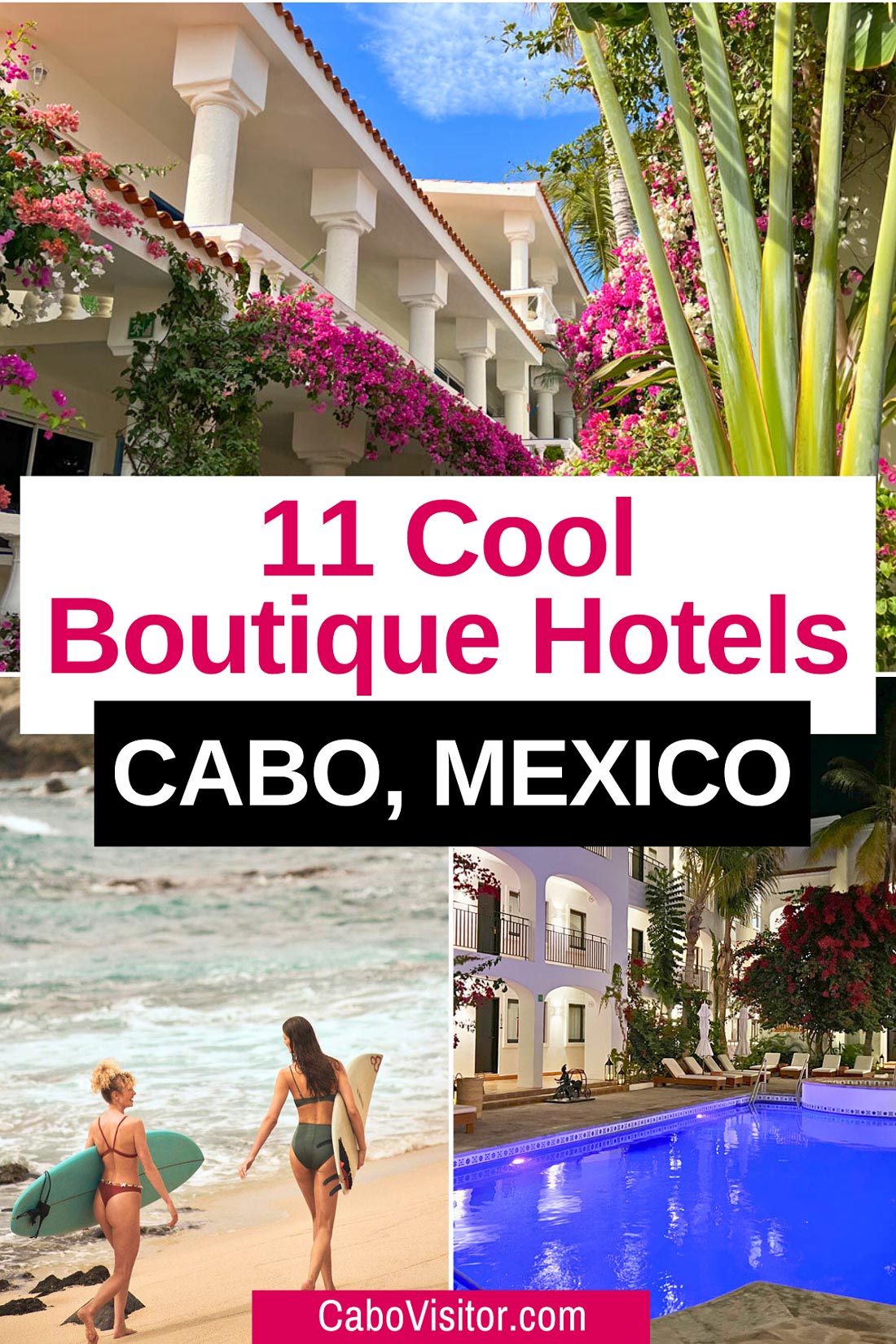 Cool Boutique Hotels in Cabo, Mexico