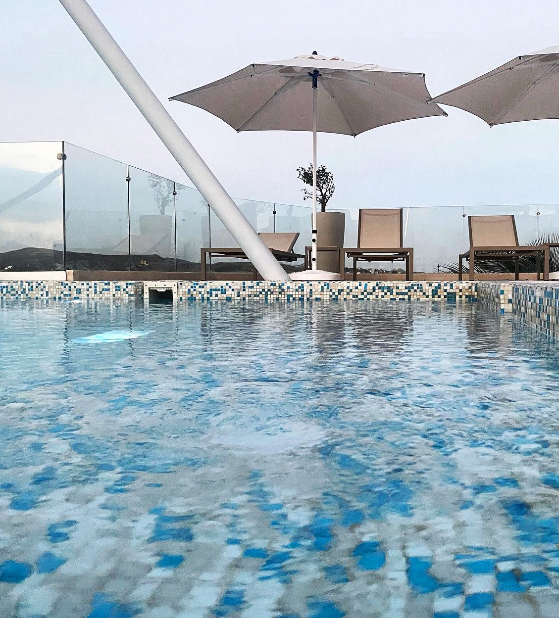 Rooftop pool at Flamboyan Hotel & Residences