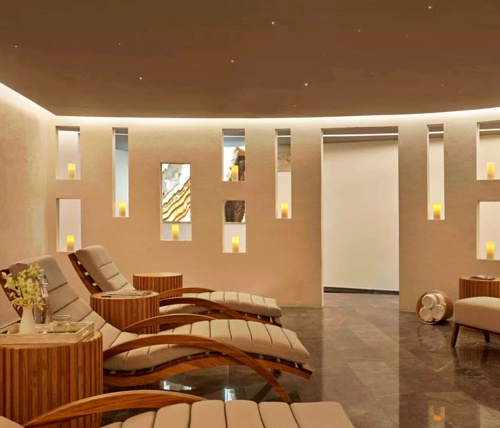 Viceroy Los Cabos spa relaxation room