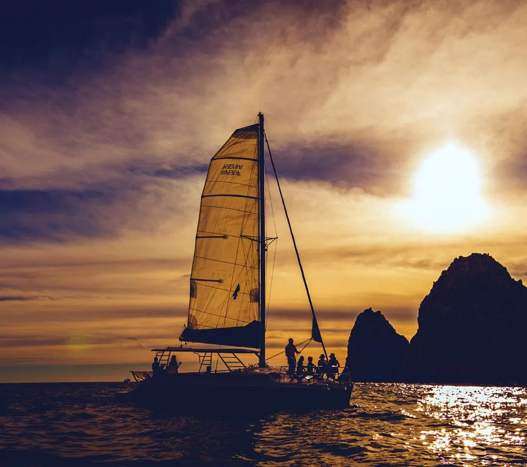 Sunset sailing in Cabo San Lucas