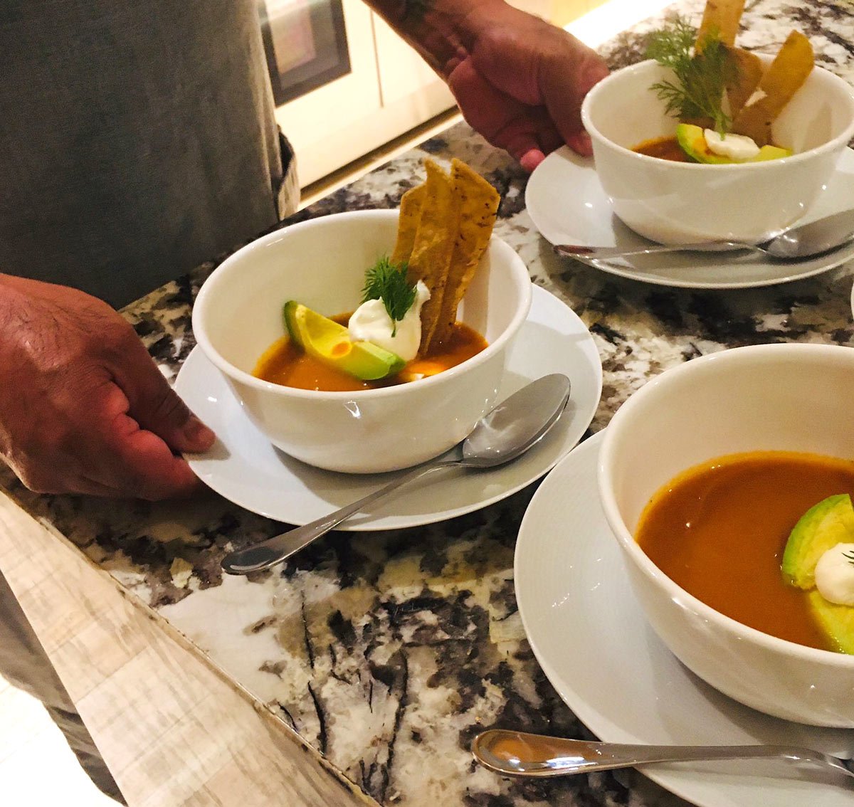 Private chef tortilla soup