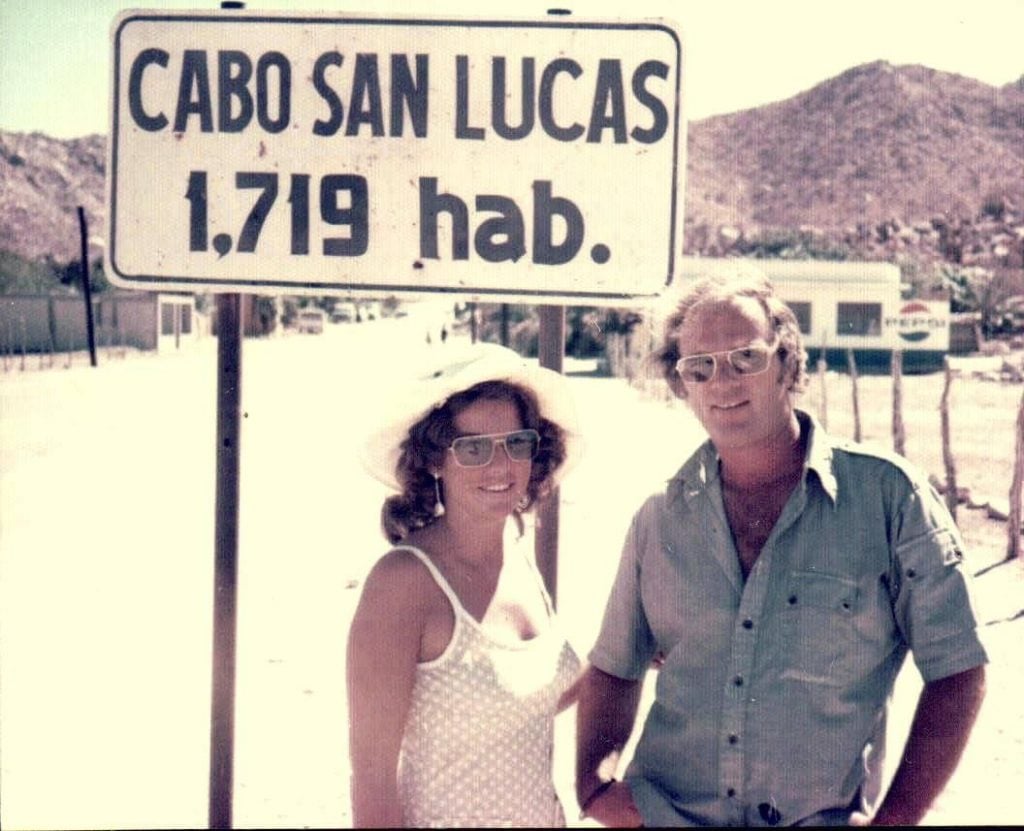 Beverly and Bob Parsons visit Cabo in 1970.