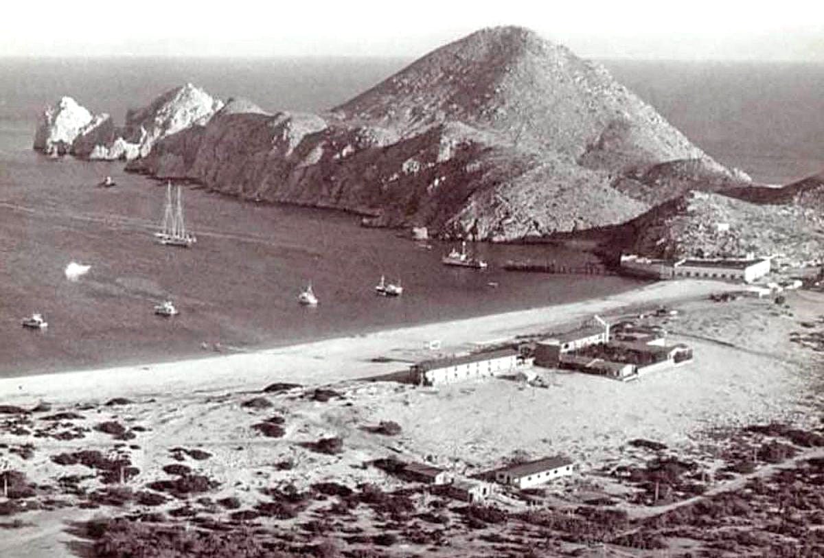 Cabo San Lucas Bay in the 1960s