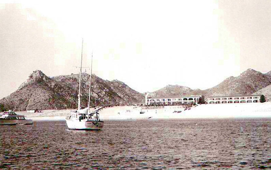The Hotel Hacienda on Medano Beach in 1966
