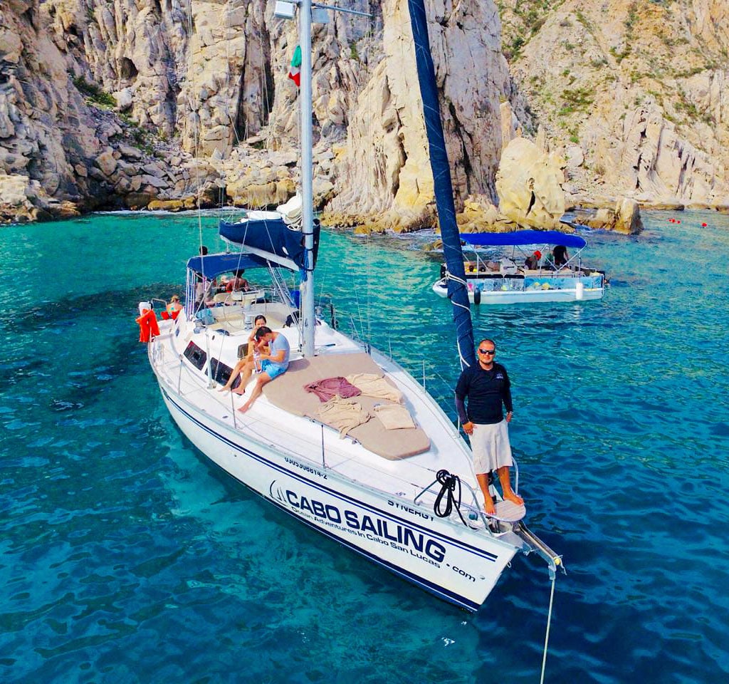 Cabo sailing yacht at Land's End