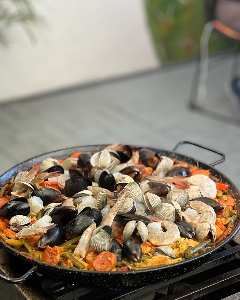 Paella at Cookin' Cabo