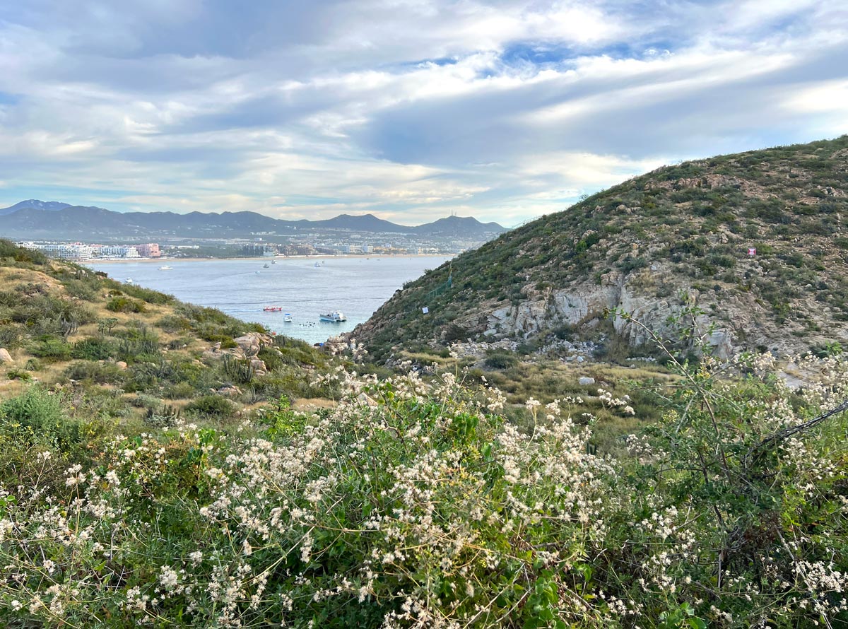 Green hills around Mount Solmar