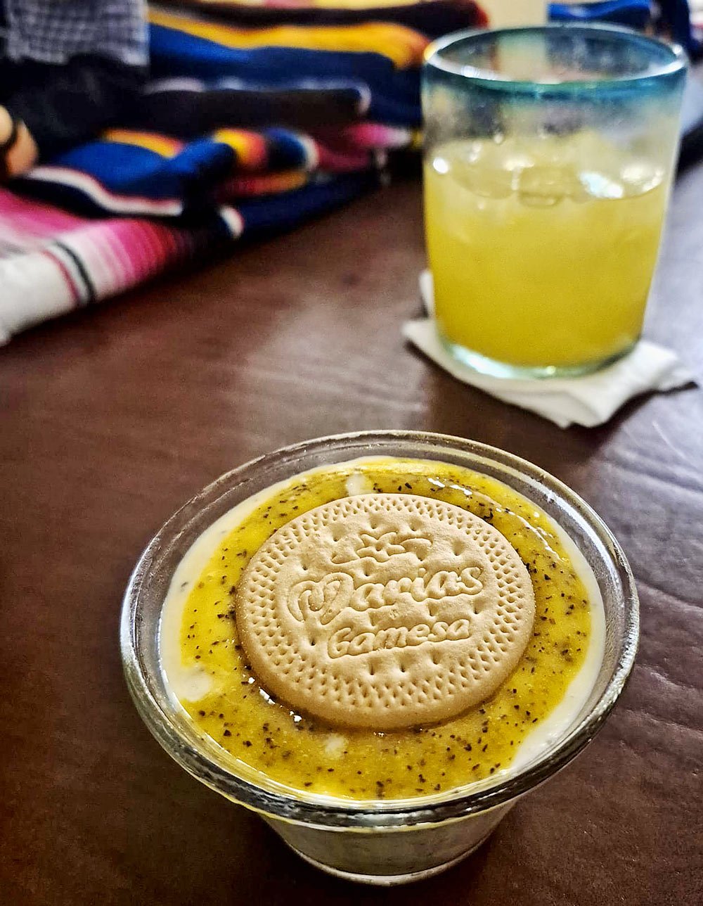 A sweet little dessert with a citrusy kick