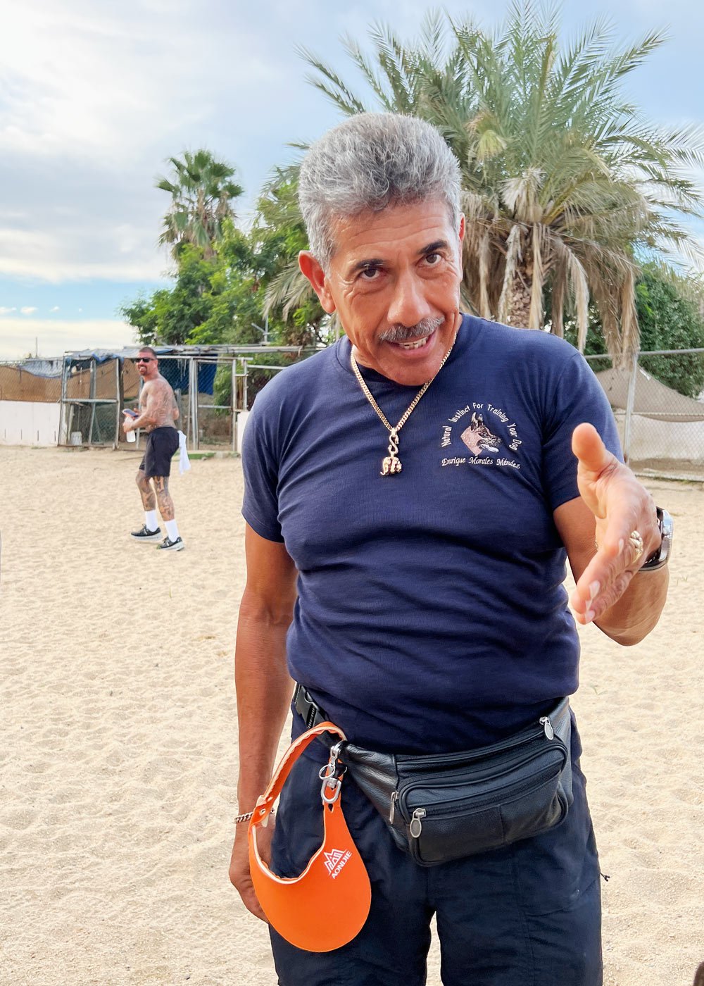 Enrique Morales, leader of the Mt. Solmar dog hike